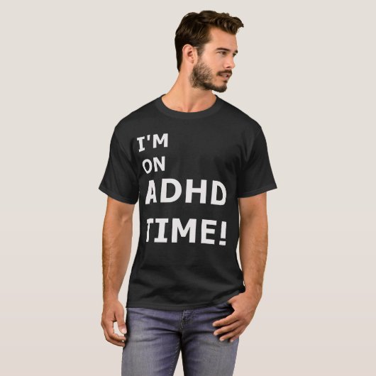 ADHD-Zeitmanagement T-Shirt (Vorne ganz)