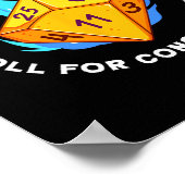 Adhdand Roll for Concentration and Awareness Fun Poster (Ecke)