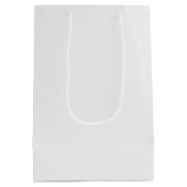 Adhesive Bandage Cheerleaders On White Mittlere Geschenktüte (Rückseite)