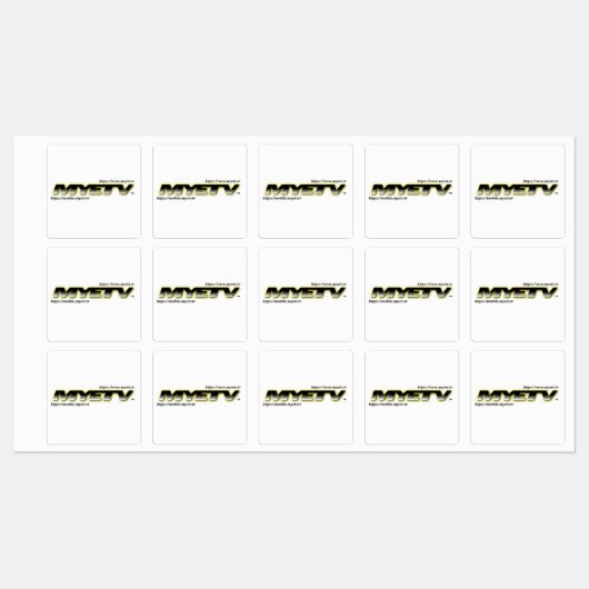 Adhesive Labels von MYETV Etiketten (Blatt)
