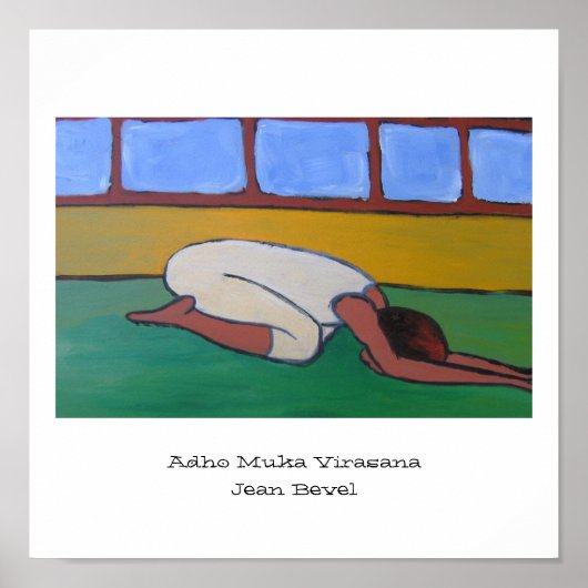 Adho Muka Virasana Poster (Vorne)