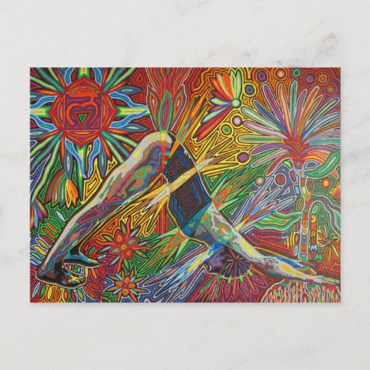 adho mukha svanasana 2009 as postcard postkarte (Vorderseite)