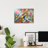 adho mukha svanasana 2010 digital poster (Heimbüro)