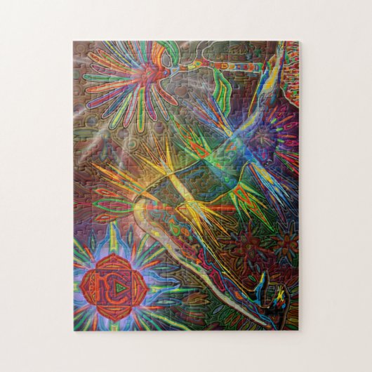 adho mukha svanasana digitally - 2012 as puzzles (Vertikal)