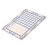 ADHS ADD Girl's Women's Weekly Checklist Erinnerun Notizblock (angewinkelt)