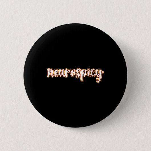 ADHS Autismus-Bewusstseinswoche oder -monat - Neur Button (Vorderseite)