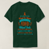 ADHS Awareness Funny ADHD Awareness T-Shirt (Design vorne)