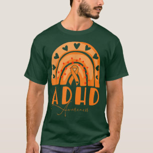 ADHS Awareness Rainbow Ribbon für Männer Frauen Ki T-Shirt