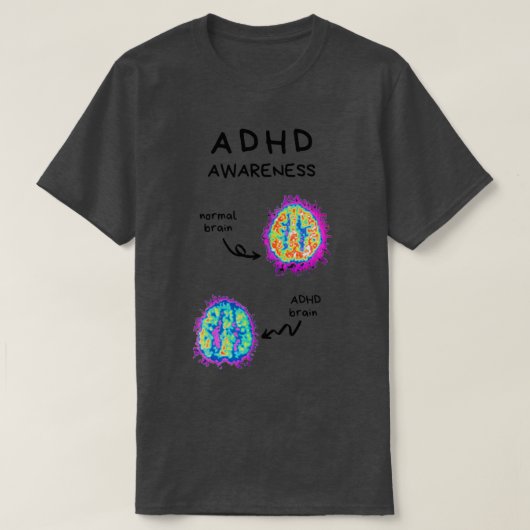 ADHS-Bewusstsein 13 T-Shirt (Design vorne)