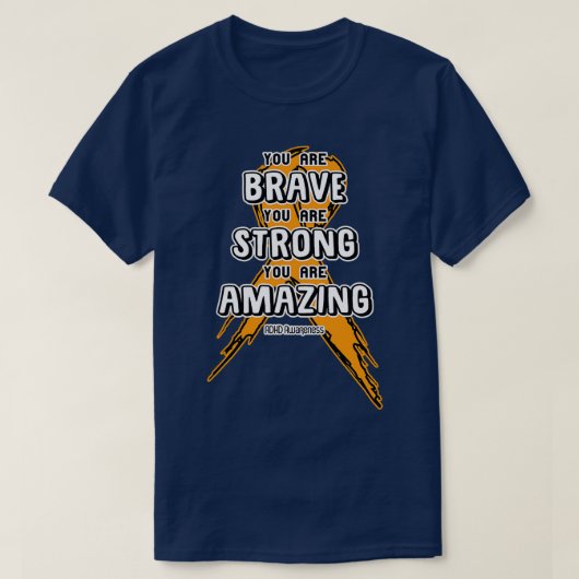 ADHS-Bewusstseinsbildung 6 T-Shirt (Design vorne)