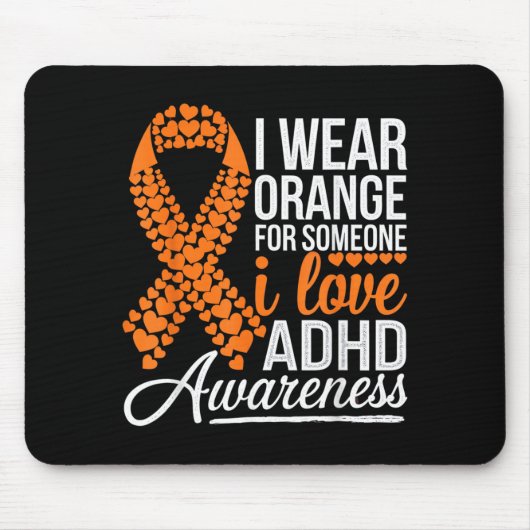ADHS-Bewusstseinsmonat ADHS Umarme Neurodiversität Mousepad (Vorne)
