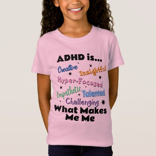 ADHS ist... Girls-T - Shirt (Vorderseite)