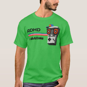 ADHS ist großartig, Neurodiversität, Superkraft, v T-Shirt
