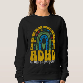 ADHS ist meine Supermacht für Kinder und Männer, F Sweatshirt