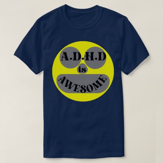 ADHS ist Phantastisch 9 T-Shirt (Design vorne)