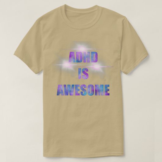ADHS IST PHANTASTISCH ILLUMINIERT T-Shirt (Design vorne)