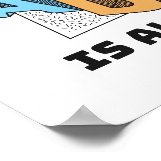 ADHS ist phantastisch Poster (Ecke)