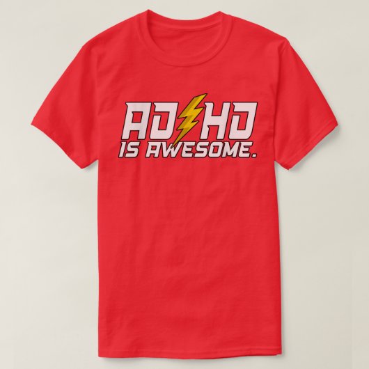 ADHS ist Phantastisch T-Shirt (Design vorne)