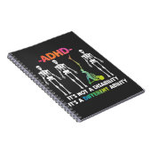 ADHS Nicht Behinderung Unterschiedliche Fähigkeite Notizblock (Rechte Seite)