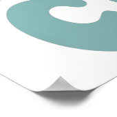 ADHS Spätdiagnose Club Funny Neurodiversity-Gesche Poster (Ecke)