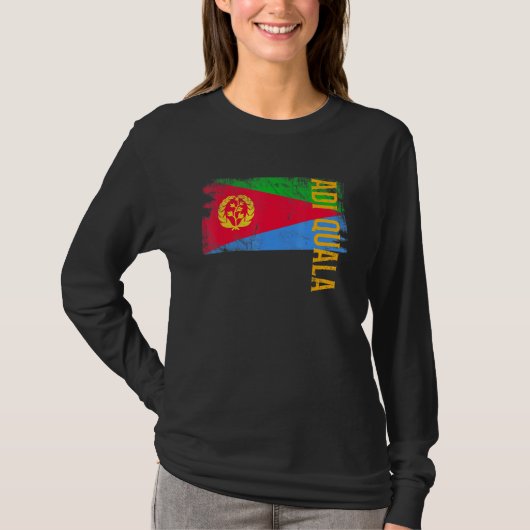 Adi Quala Eritrea für eritreische Männer Frauen un T-Shirt (Vorderseite)