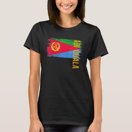 Adi Quala Eritrea für eritreische Männer Frauen un T-Shirt (Vorderseite)