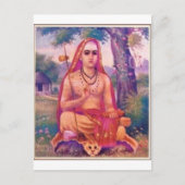 Adi Shankara Postkarte (Vorderseite)