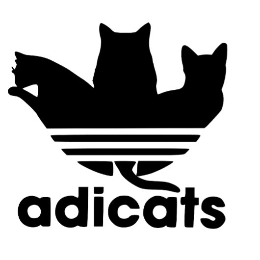 adicats lustig laufend T-Shirt