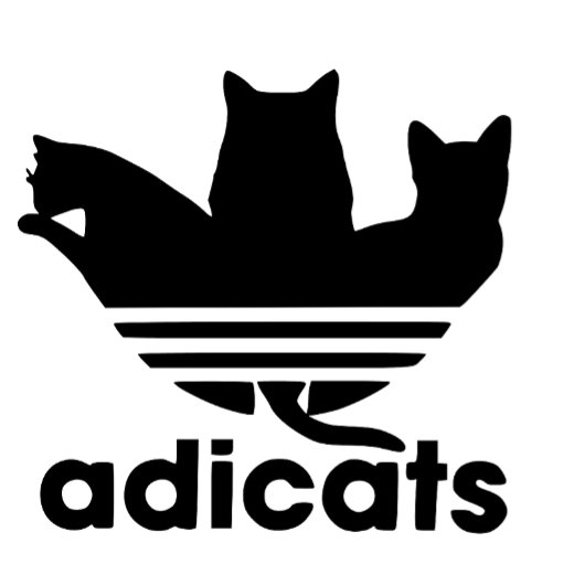 adicats lustiger Lauf T-Shirt