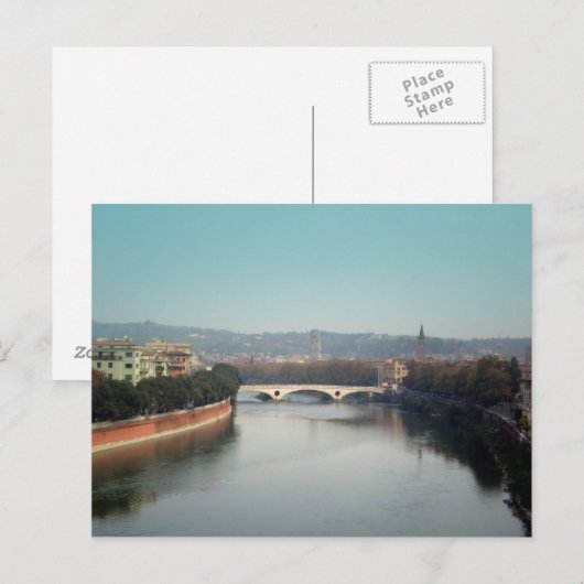 Adige Postkarte (Vorne/Hinten)