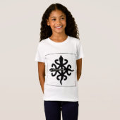 Adinkra African Symbol: Einheit durch Diversity T-Shirt (Vorne ganz)