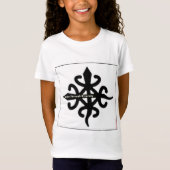 Adinkra African Symbol: Einheit durch Diversity T-Shirt (Vorderseite)