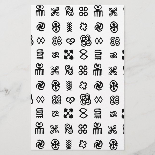 Adinkra African Symbols (Vorderseite)