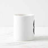Adinkra - earth-BW Kaffeetasse (Mittel)