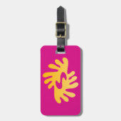 Adinkra (Frieden) Gepäckanhänger (Vorderseite vertikal)