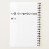 Adinkra Notebook 1 Planer (Rückseite)