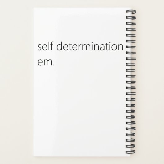 Adinkra Notebook 1 Planer (Rückseite)