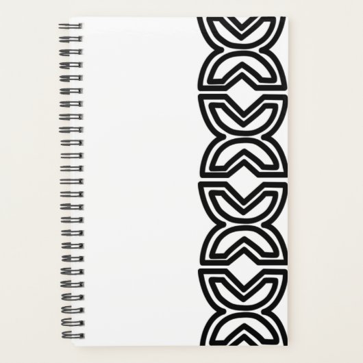 Adinkra Notebook 1 Planer (Vorderseite)