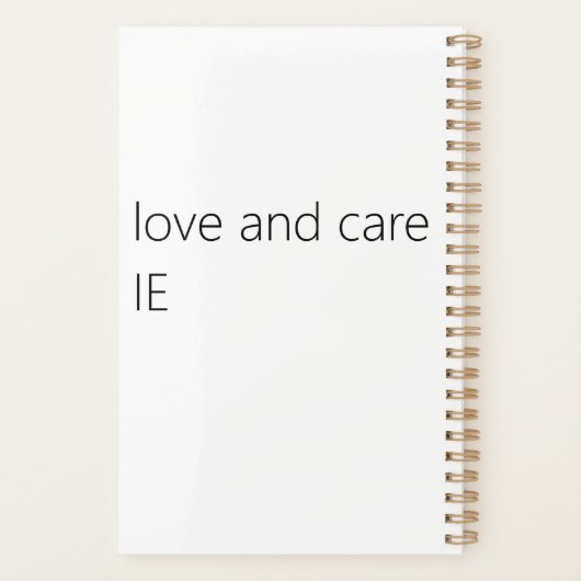 Adinkra-Notebook 2 Planer (Rückseite)