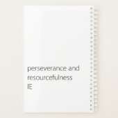 Adinkra Notebook 3 Planer (Rückseite)