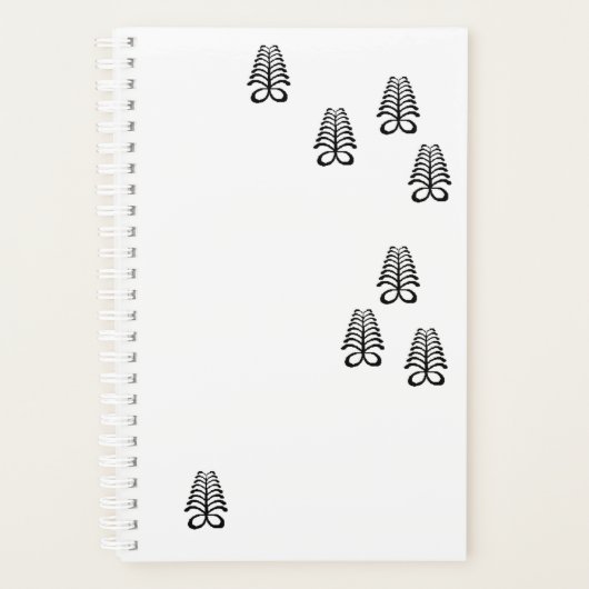 Adinkra Notizbuch 3 Planer (Vorderseite)