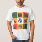 Adinkra Power der Umwandlung T-Shirt (Vorderseite)