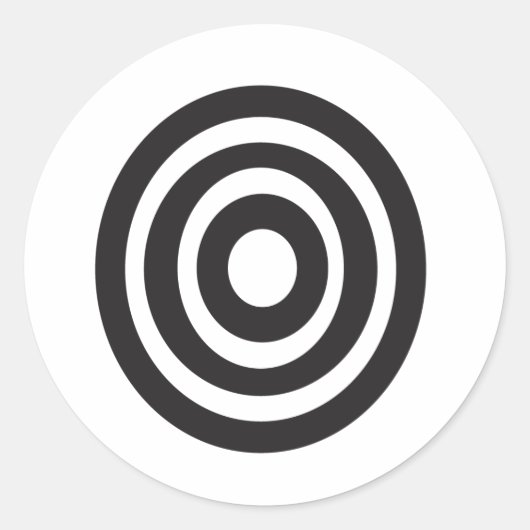 Adinkra Runder Aufkleber (Vorderseite)