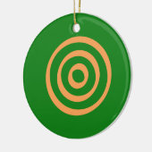 Adinkra-Symbol (Führung) Keramik Ornament (Links)