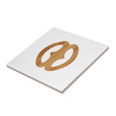 Adinkra Symbol Hope Nyame biribi wo soro Geschenk  Fliese (Seite)