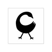 Adinkra Symbol (Sankofa) Briefmarke aus Gummi Gummistempel (Prägung)
