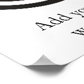 Adinkrahene | Größe, Charakter, Führung Poster (Ecke)