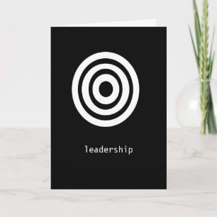 Adinkrahene Grußkarte Dankeskarte