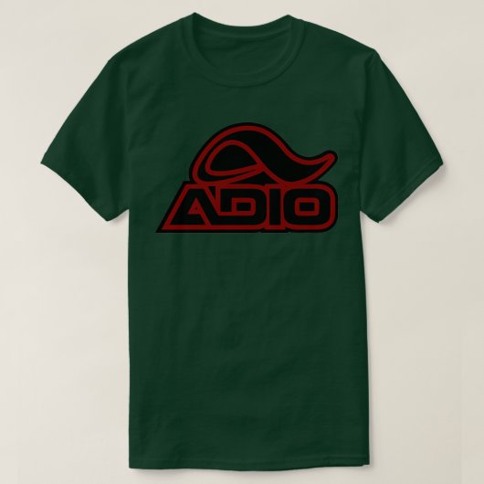 Adio Skateboarding Red T-Shirt (Design vorne)