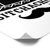 Adios Beaches Funny Zitat Poster (Ecke)